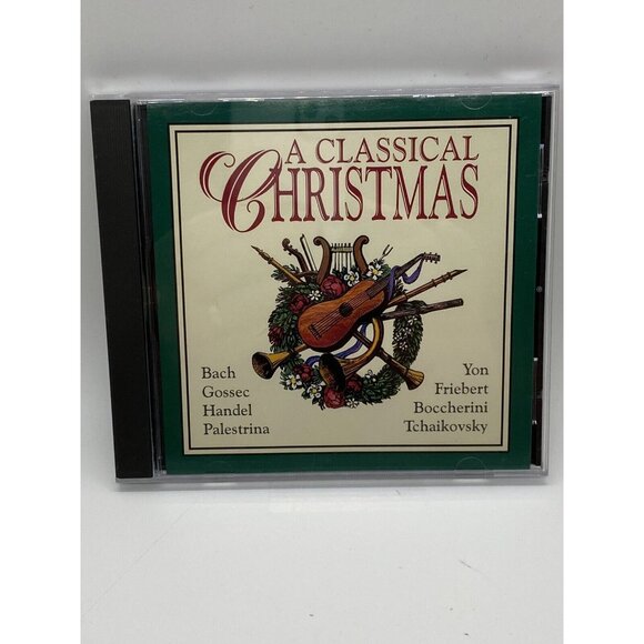A Classical Christmas CD Bach Gossec Handel Palestrina Yon Good Condition - Picture 4 of 6